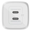 belkin wall charger 65w 2x usb c gan z pps whit extra photo 1