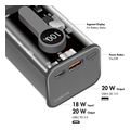 logilink mobile power bank 10000mah pd 20w transparent extra photo 3