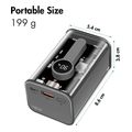 logilink mobile power bank 10000mah pd 20w transparent extra photo 5