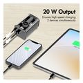 logilink mobile power bank 10000mah pd 20w transparent extra photo 6