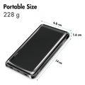 logilink mobile power bank lipo 10000mah usb c in out black extra photo 2