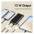 logilink mobile power bank lipo 10000mah usb c in out black extra photo 3