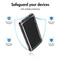 logilink mobile power bank lipo 10000mah usb c in out black extra photo 4
