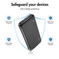 logilink mobile power bank lipo 10000mah usb c in out black extra photo 4