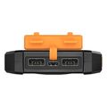 logilink mobile power bank lipo 10000mah usb c in out solar w flashlight black orange extra photo 3