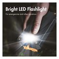 logilink mobile power bank lipo 10000mah usb c in out solar w flashlight black orange extra photo 6