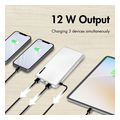 logilink mobile power bank lipo 10000mah usb c in out white extra photo 3