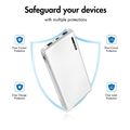 logilink mobile power bank lipo 10000mah usb c in out white extra photo 4