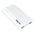 logilink mobile power bank lipo 10000mah usb c in out white extra photo 1