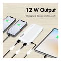 logilink mobile power bank lipo 10000mah usb c in out white extra photo 3