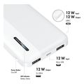logilink mobile power bank lipo 10000mah usb c in out white extra photo 5