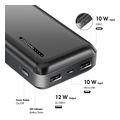logilink mobile power bank lipo 20000mah black extra photo 5