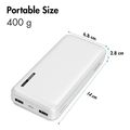 logilink mobile power bank lipo 20000mah white extra photo 2