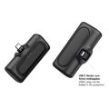 logilink mobile power bank lipo 5000mah built in usb c plug black extra photo 3
