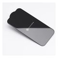 forcell ultra clear glass for iphone 16 black extra photo 1