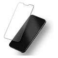 forcell ultra clear glass for iphone 16 plus black extra photo 2