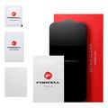 forcell ultra clear glass for iphone 16 plus black extra photo 3