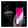 x one full cover extra strong crystal clear for iphone 16 pro max tempered glass 9h extra photo 2