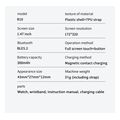 blackview unisex smartwatch bt52 ip68 pink r10 p extra photo 1