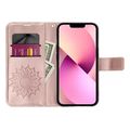 mezzo book case for xiaomi redmi note 14 pro 5g 14 pro plus 5g dreamcatcher rose gold extra photo 1