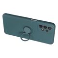 silicone ring case for samsung a35 5g green extra photo 4