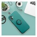 silicone ring case for samsung a35 5g green extra photo 5