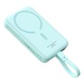baseus powerbank magnetic mini 10000mah 30w pd fqi wireless charging blue extra photo 1