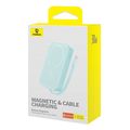 baseus powerbank magnetic mini 10000mah 30w pd fqi wireless charging blue extra photo 5