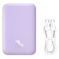 baseus magnetic mini wireless powerbank magsafe 6000mah 20w purple extra photo 1