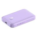 baseus magnetic mini wireless powerbank magsafe 6000mah 20w purple extra photo 2