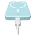 baseus magnetic mini wireless powerbank magsafe 6000mah 20w blue extra photo 7