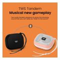 sonicgear portable bt53 waterproof speaker sonicgo 101 aqua pink extra photo 1