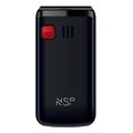 kinito nsp 2600ds 8340444 flip 2g dual sim camera bluetooth usb micro sd fm 24  sos extra photo 3