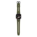 blackview multi funct smartwatch with flashlight compass bt call health management green w70pro g extra photo 3