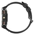 blackview multi function smartwatch with flashlight compass bt callhealth management black w70pro  extra photo 5