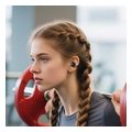 blackview bt54 enc led display airbuds 13 with charging dock black airbuds13 b extra photo 1