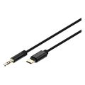 cablexpert usb c to stereo 35mm aux cable 15m black cca cm35m 15m extra photo 2