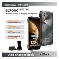 kinito blackview dual 5g rugged smartphone 8gb 256gb bl7000 nfc with charging dock black bl7000 5g  extra photo 4