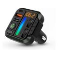 nedis catr2024bk car fm transmitter bluetooth pd 18w pd 24w fast charging black extra photo 1