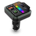 nedis catr2024bk car fm transmitter bluetooth pd 18w pd 24w fast charging black extra photo 2