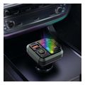nedis catr2024bk car fm transmitter bluetooth pd 18w pd 24w fast charging black extra photo 3