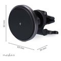 nedis cchaqm15w110bk wireless car charger 75 10 15w 15 167 2ac extra photo 7
