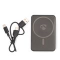 nedis upbkw15w5000bk powerbank 5000mah 1x usb c wireless charging 167 222 30 au extra photo 7