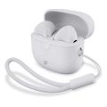 nedis hpbt2400wt fully wireless bluetooth earphones built in microphone voice control support white extra photo 1