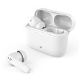 nedis hpbt2425wt fully wireless bluetooth earphones with enc built in microphone white extra photo 1