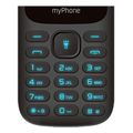 kinito myphone 2220 dual sim black extra photo 6