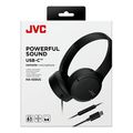jvc has33ucbu on ear headphone usb c black extra photo 3