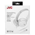 jvc has33ucwu on ear headphone usb c white extra photo 3