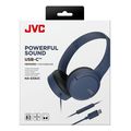 jvc has33ucau on ear headphone usb c blue extra photo 3