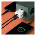 hama fast charger 1x usb c 1x usb a mini charger pd 30 w white extra photo 5